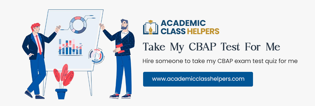 Take My CBAP Test For Me