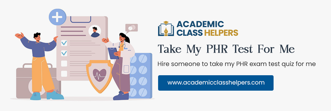 Take My PHR Test For Me