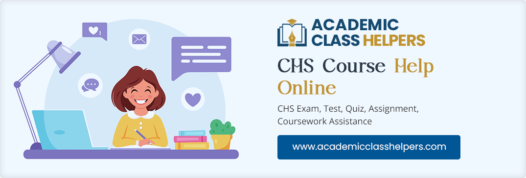 CHS Course Help Online CHS Course Help Online