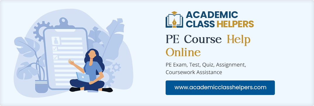 PE Course Help Online PE Course Help Online