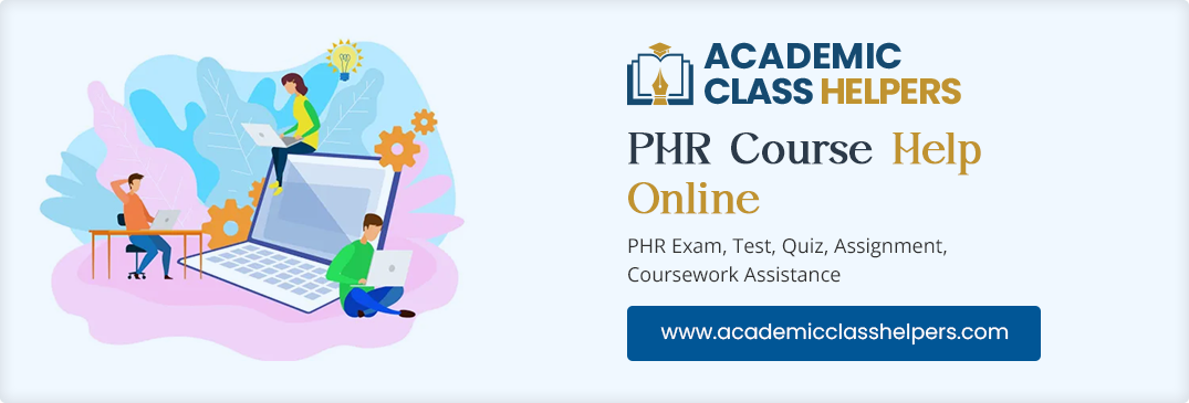 PHR Course Help Online